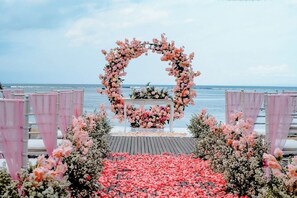 Espace mariage en plein air