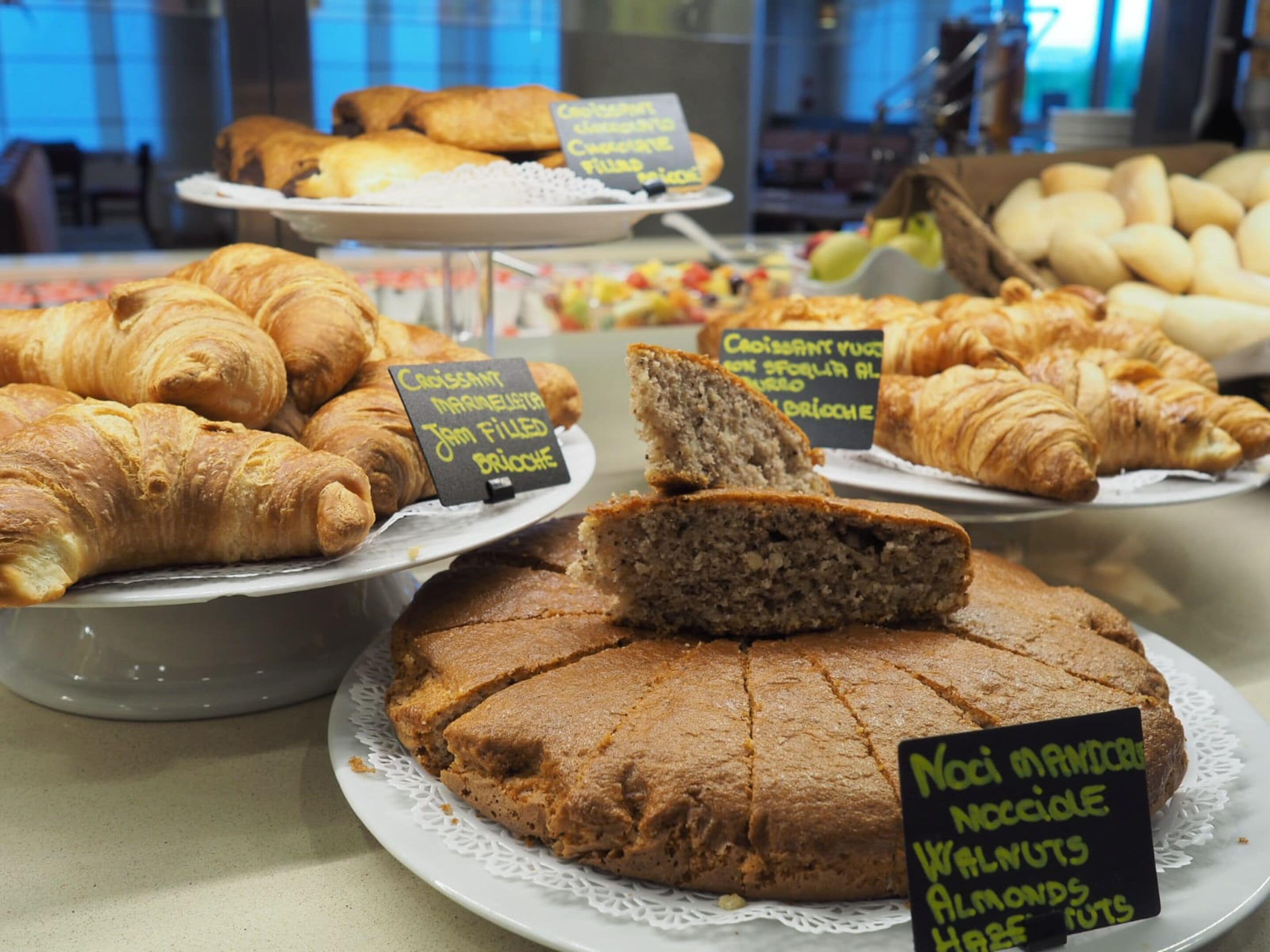 daily buffet breakfast (eur 11.00 per person)