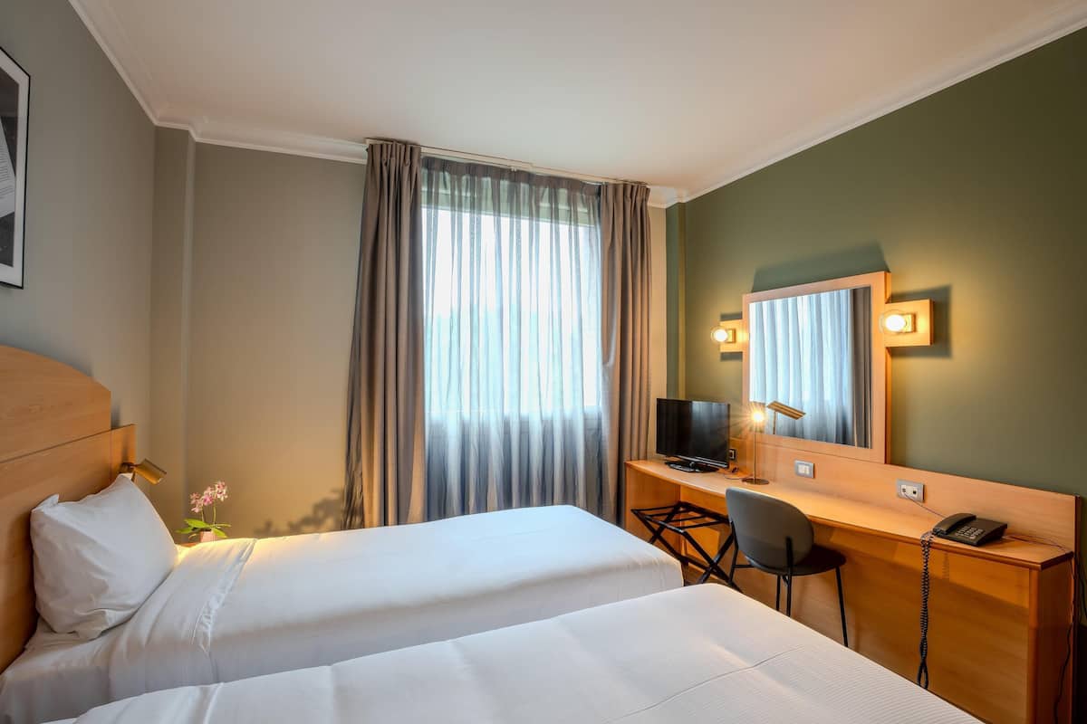 Standard Room, 2 Twin Beds | Down comforters, desk, blackout drapes, soundproofing