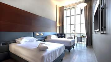 Ropa de cama hipoalergénica, cubrecamas y minibar