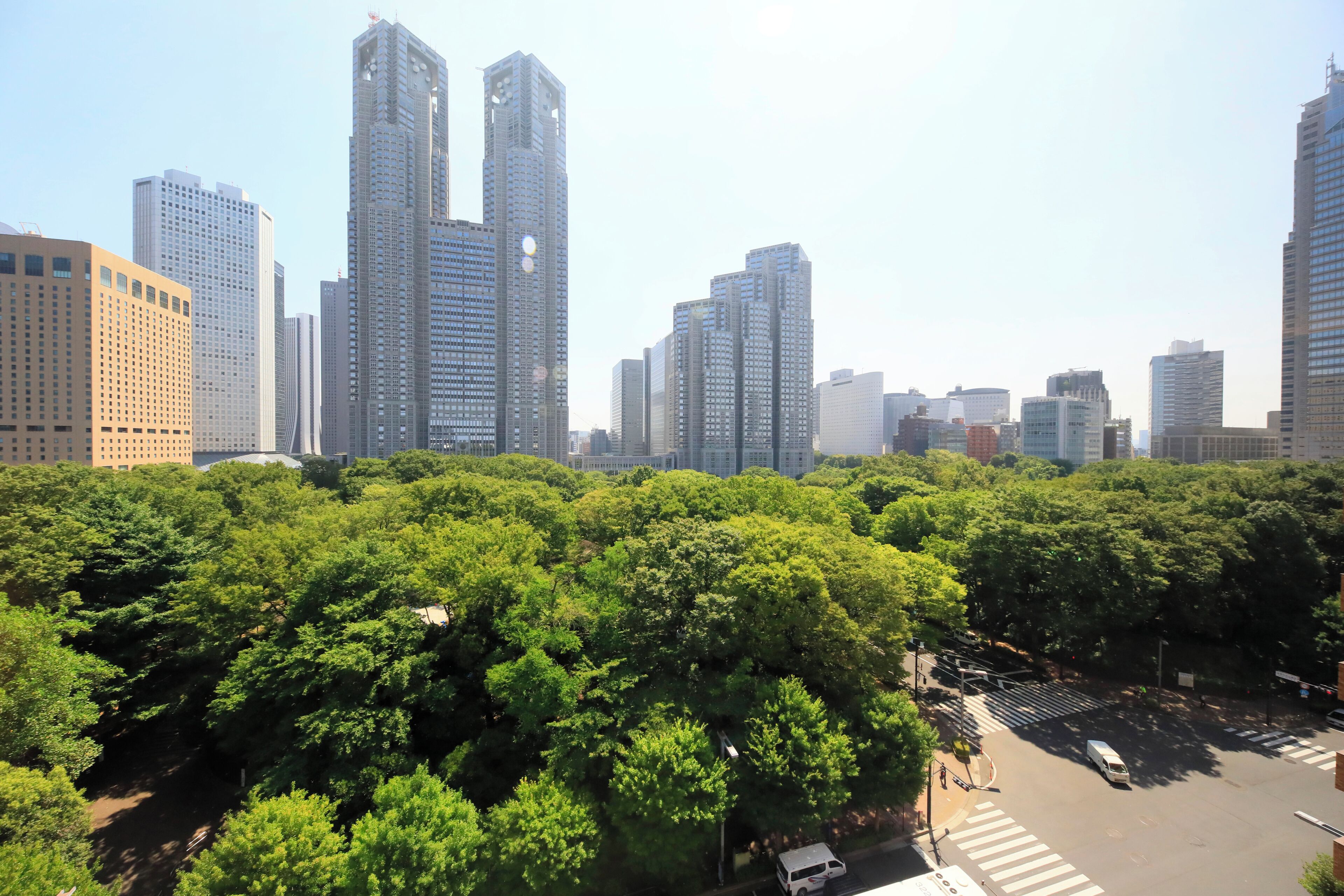 20 Sqm, Park View Deluxe Triple Room, Non-smoking (Bed Type: Single bed is arranged) | View from room