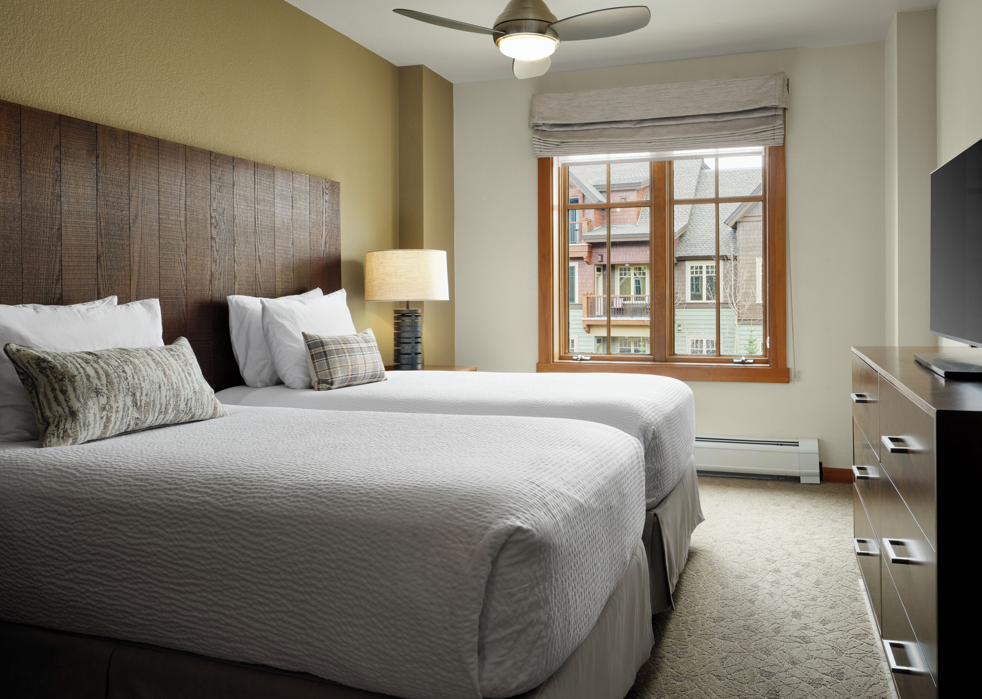WiFi (free), alarm clocks, bed sheets