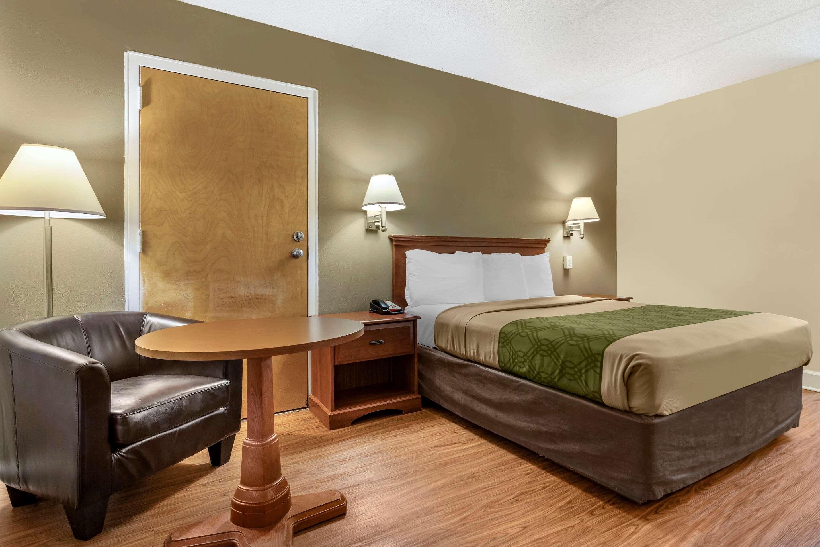Blackout curtains, iron/ironing board, rollaway beds, free WiFi