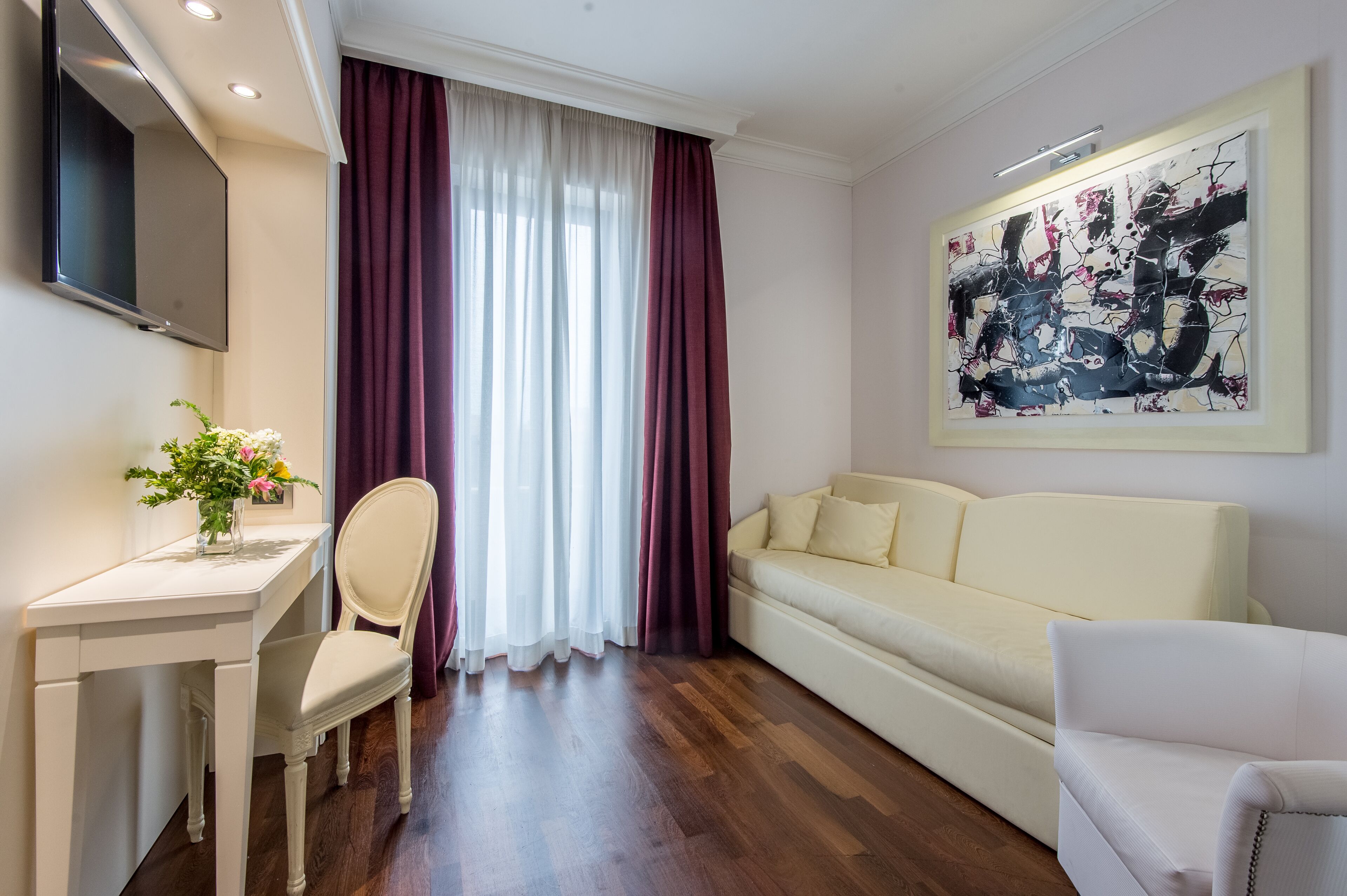 superior quadruple room (family) | 1 bedroom, hypo-allergenic bedding, down duvets, memory-foam beds