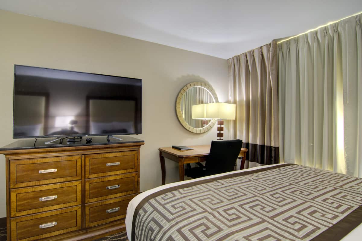 Room, 1 King Bed, Non Smoking (Exterior) | Premium bedding, desk, blackout drapes, free WiFi
