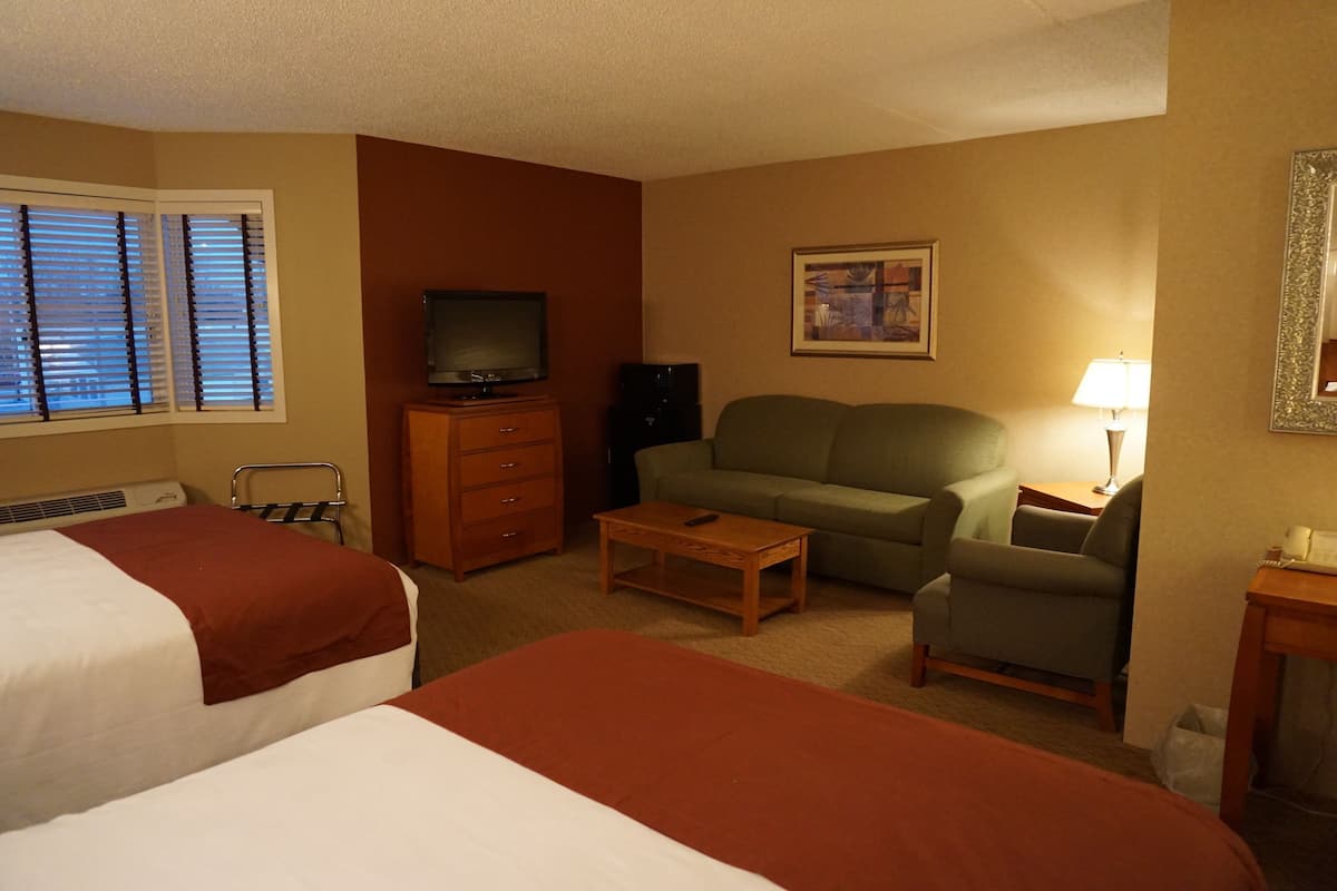 Deluxe Room, Non Smoking | 1 bedroom, desk, iron/ironing board, free WiFi