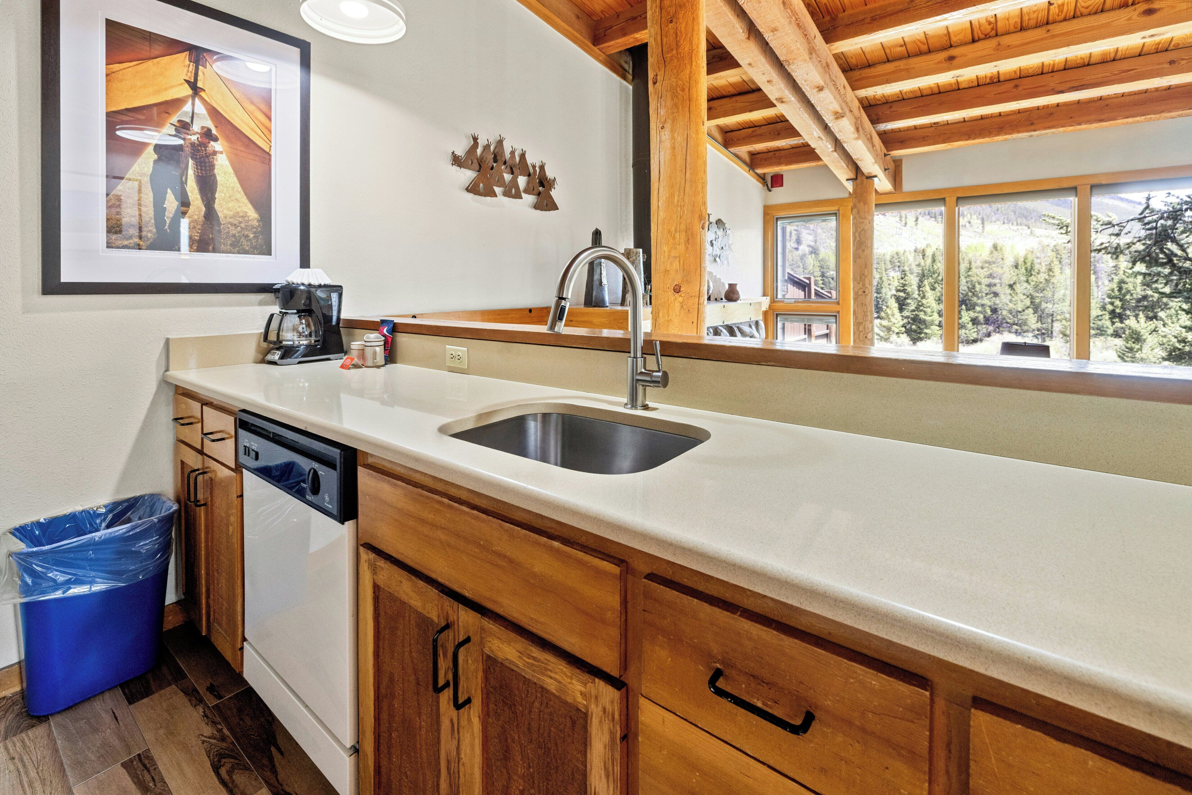 Delt kjøkken
