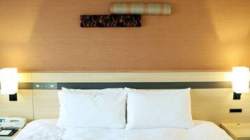 Double Room, 1 Double Bed, Non Smoking | Premium bedding, down comforters, desk, blackout drapes