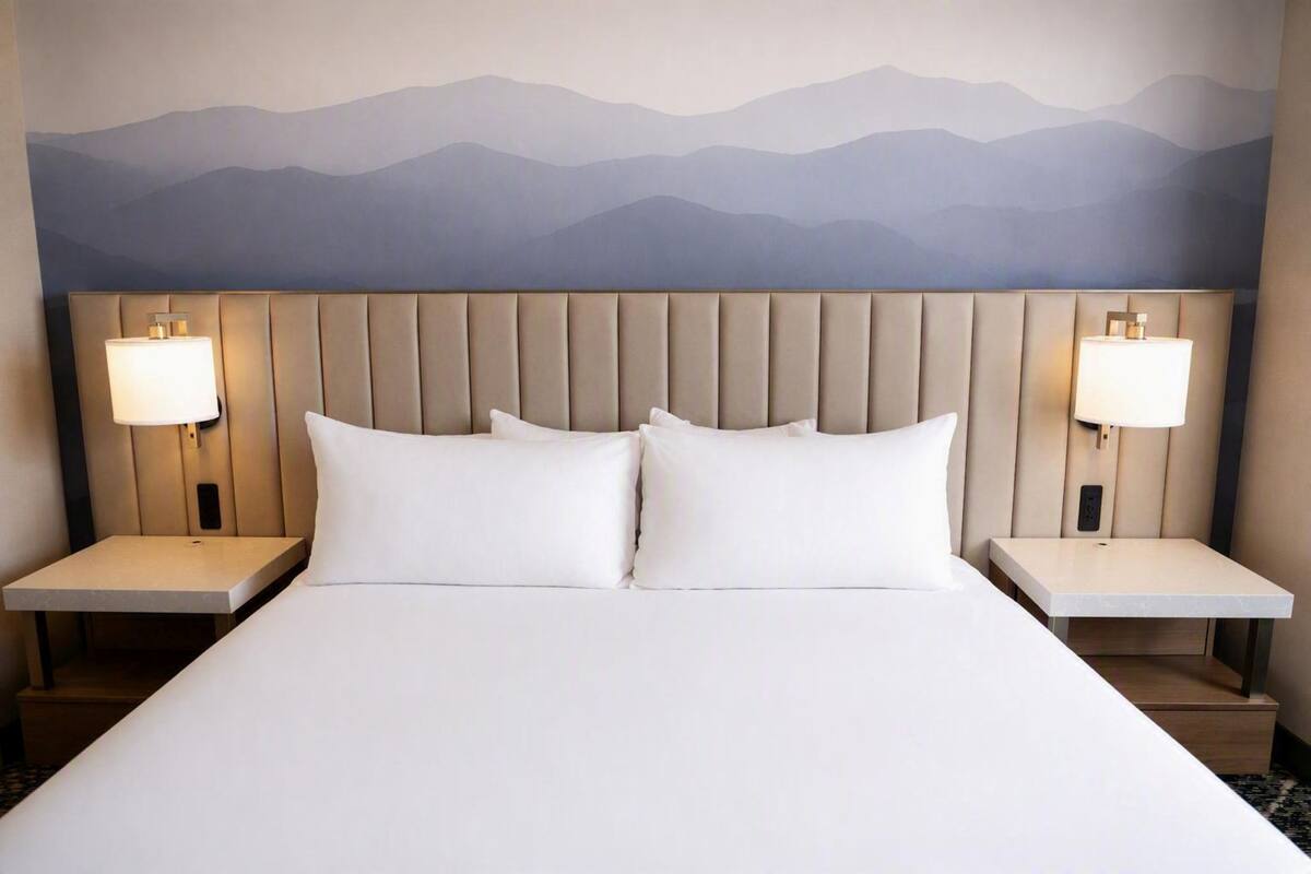 Surmatelas, rideaux occultants, fer et planche à repasser, Wi-Fi