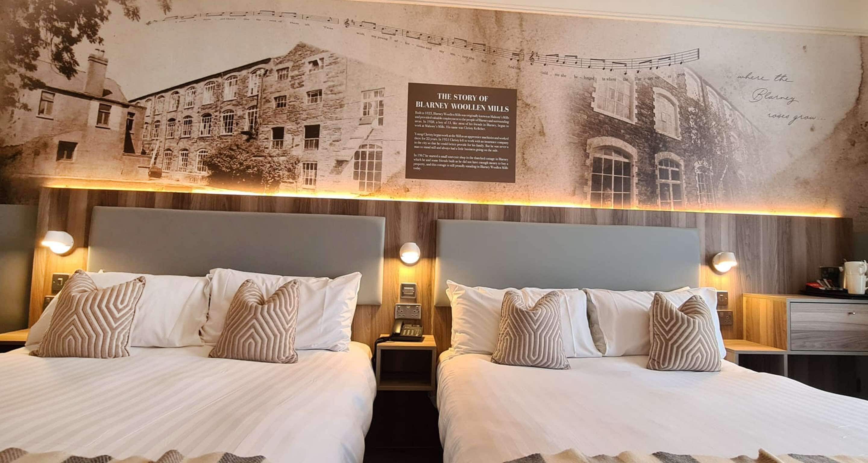 classic room, 2 double beds, non smoking | down duvets, tempur-pedic beds, in-room safe, desk