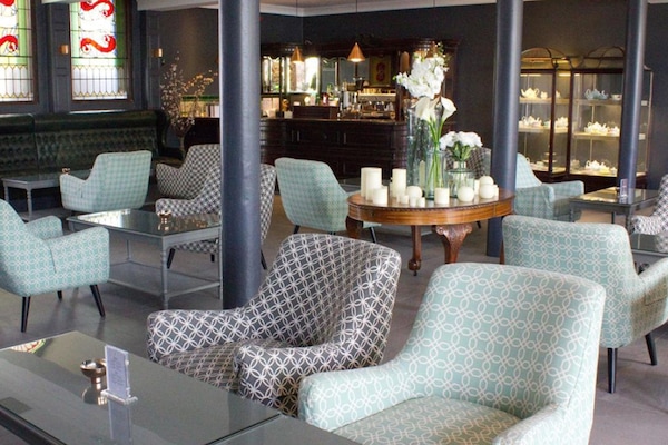 Sitteområde i lobbyen