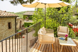 Superior Double Room, Patio | View from room