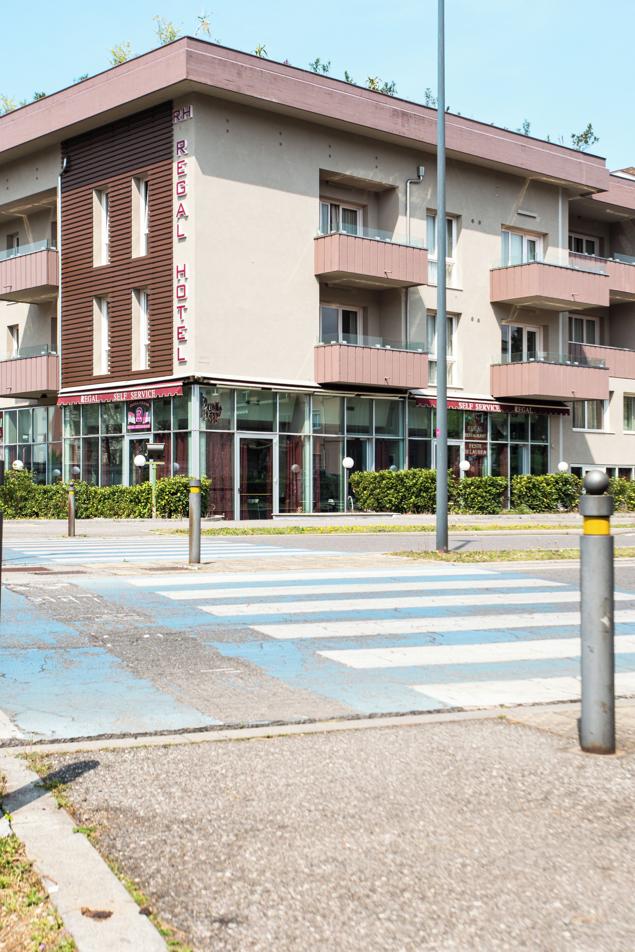 Façade de l’hébergement