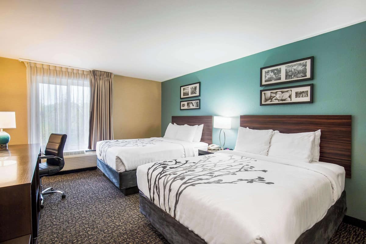 In-room safe, desk, laptop workspace, blackout drapes