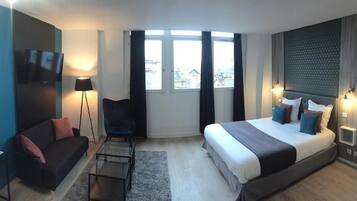 Superior Studio | 1 bedroom, premium bedding, in-room safe, individually decorated