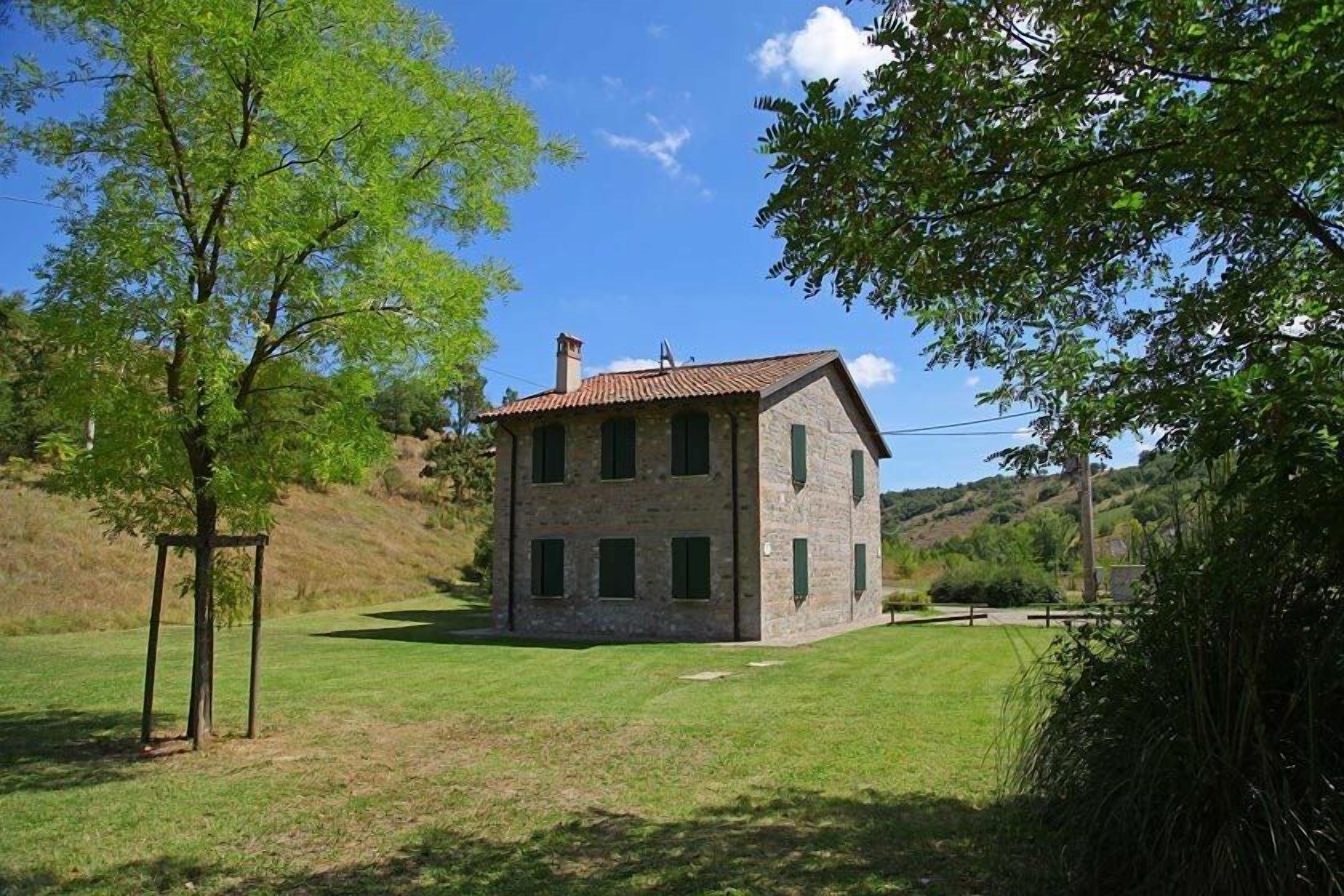 Façade de l’hébergement