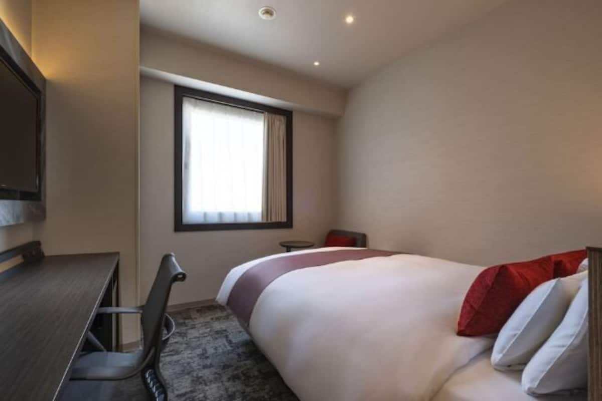 1 bedroom, desk, blackout drapes, iron/ironing board