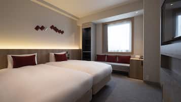 Chambre Supérieure avec lits jumeaux, non-fumeurs (Prime Floor,Hollywood) | Bureau, rideaux occultants, fer et planche à repasser, Wi-Fi gratuit
