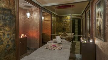 Turkish bath, body treatments, aromatherapy, body scrubs, facials