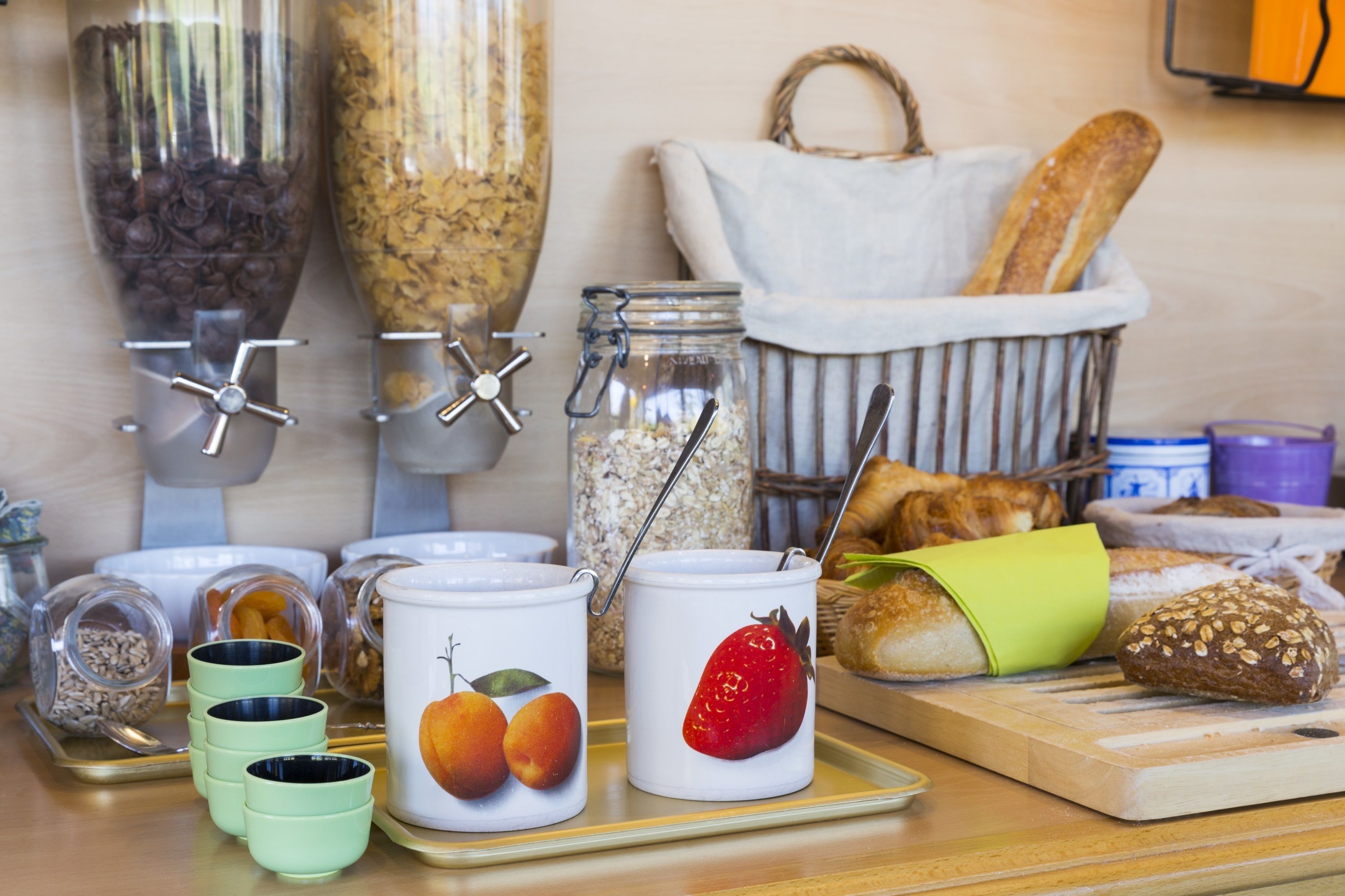 daily buffet breakfast (eur 14 per person)