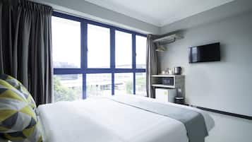 Premier kamer, 1 queensize bed | Uitzicht vanuit de kamer