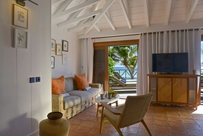 Beach Prestige | Living area - Hotel Manapany (St. Barthelemy)