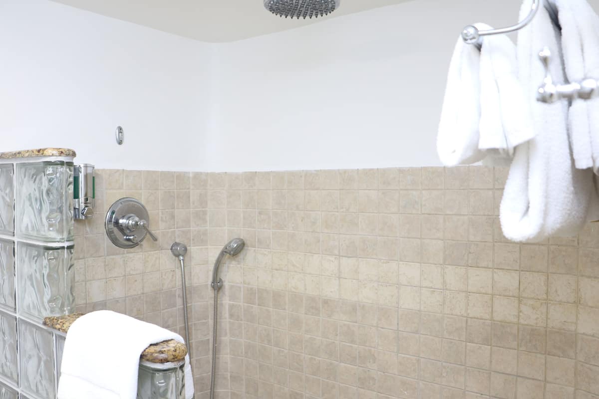 Ücretsiz banyo/kozmetik ürünleri, saç kurutma makinesi, havlu