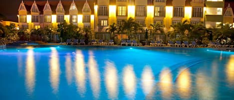 Front of property - evening/night