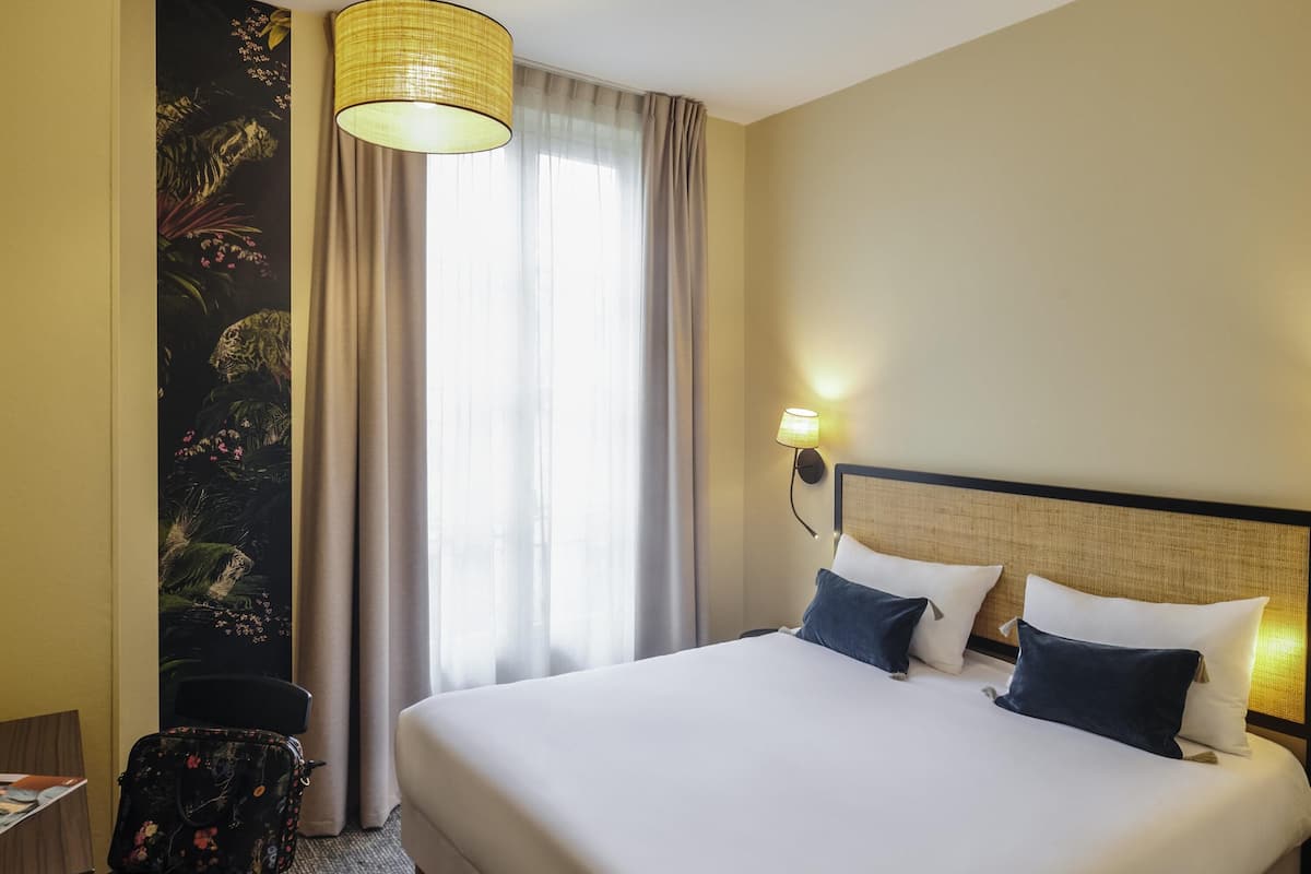 Habitació estàndard, 1 llit doble | 1 dormitori, roba de llit d'alta qualitat i cortines opaques