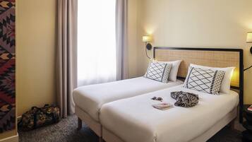 Standard Room, 2 Twin Beds | 1 bedroom, premium bedding, blackout drapes, soundproofing