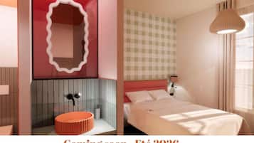 Phòng Tiêu chuẩn, 1 giường đôi | 1 phòng ngủ, bộ đồ giường cao cấp, màn/rèm cản sáng, phòng cách âm