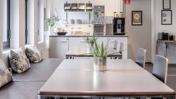 Daily buffet breakfast (DKK 139 per person)