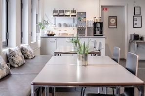 Café da manhã com buffet todos os dias (DKK 139 por pessoa)