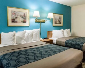 Chambre Standard, 2 grands lits, non-fumeurs, en bord de piscine | Chambres insonorisées, fer et planche à repasser, Wi-Fi gratuit