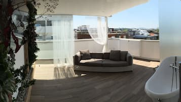 Romantisches Zimmer | Terrasse/Patio