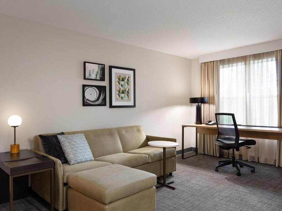 Premium bedding, down duvets, in-room safe, desk