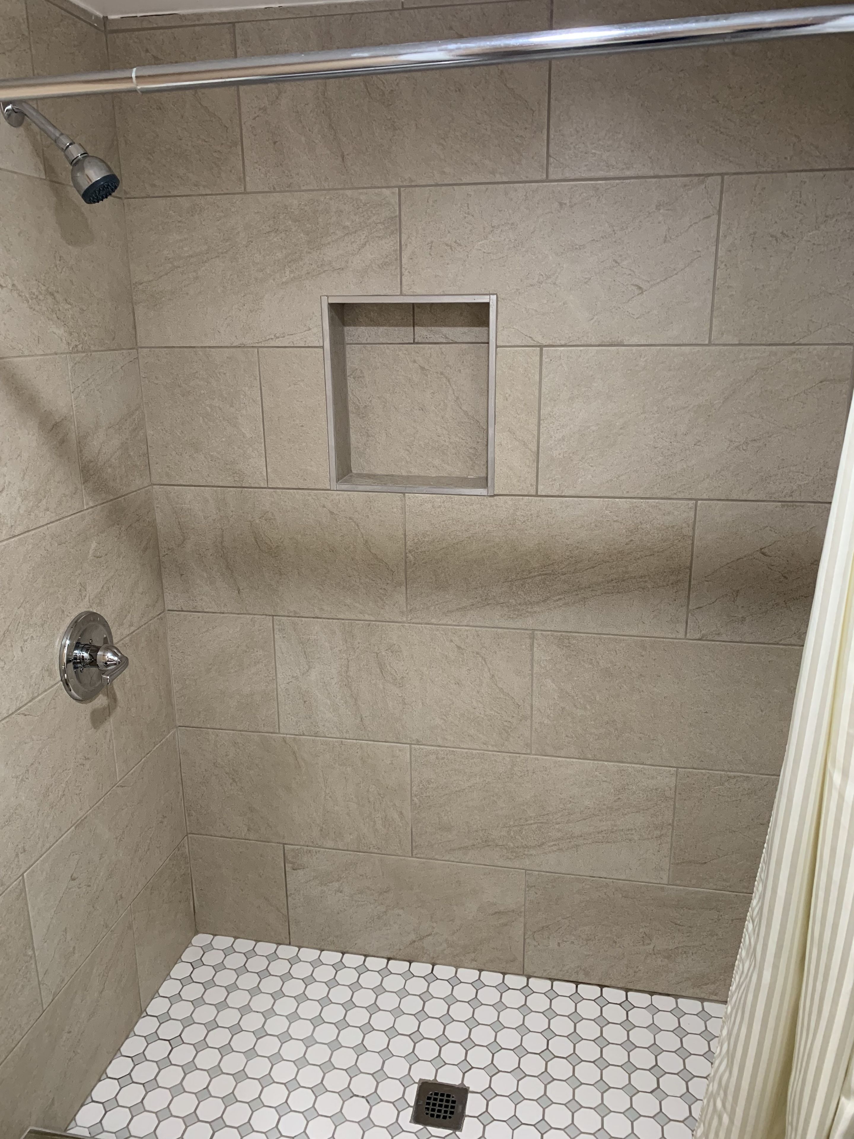 Douche de la salle de bain