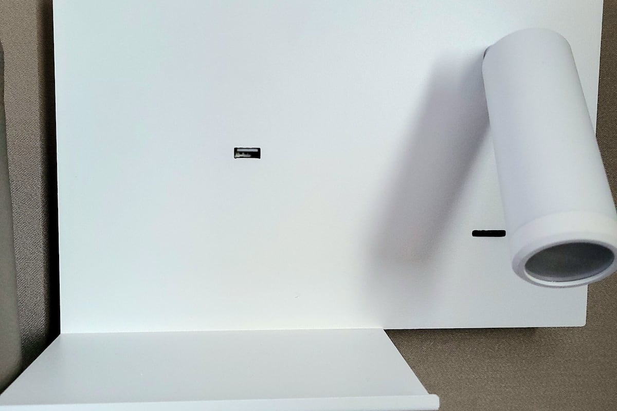 Desk, soundproofing, iron/ironing board, cribs/infant beds