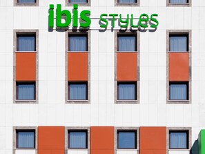 Overnatningsstedets facade