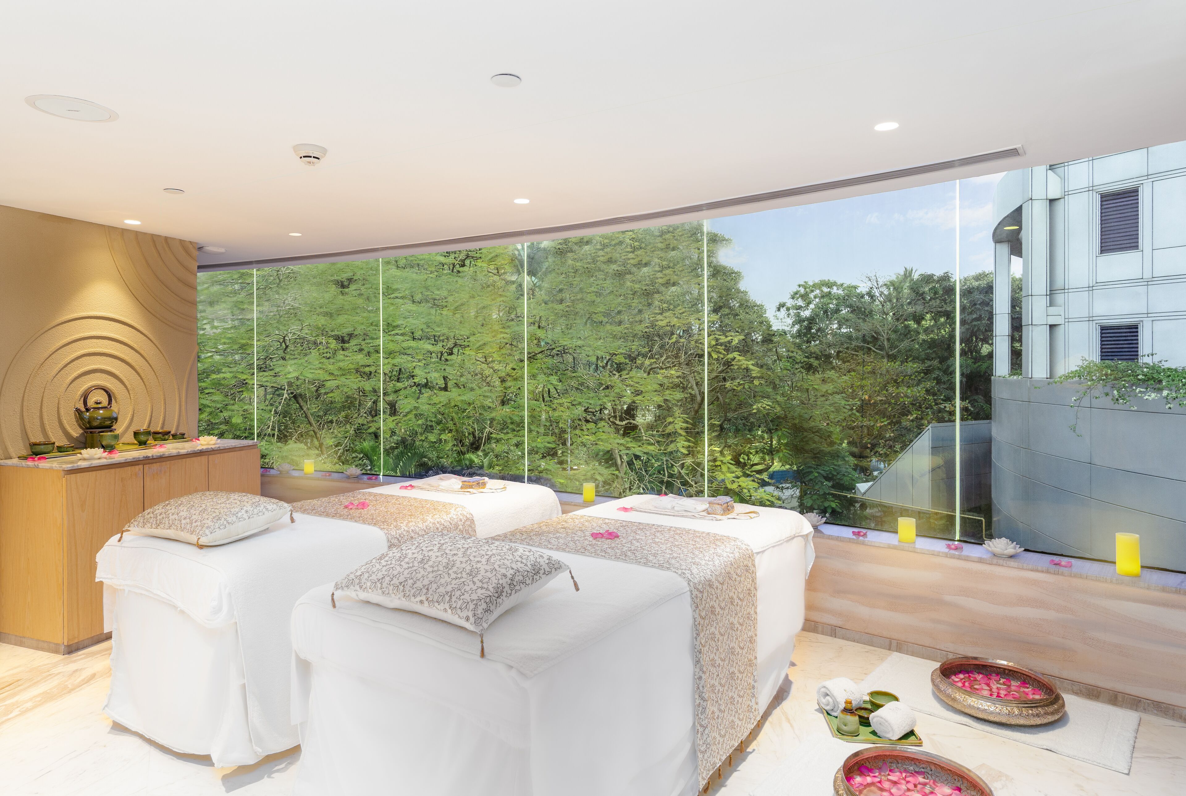 Behandlingsrom for par, dampbad, hydroterapi og aromaterapi