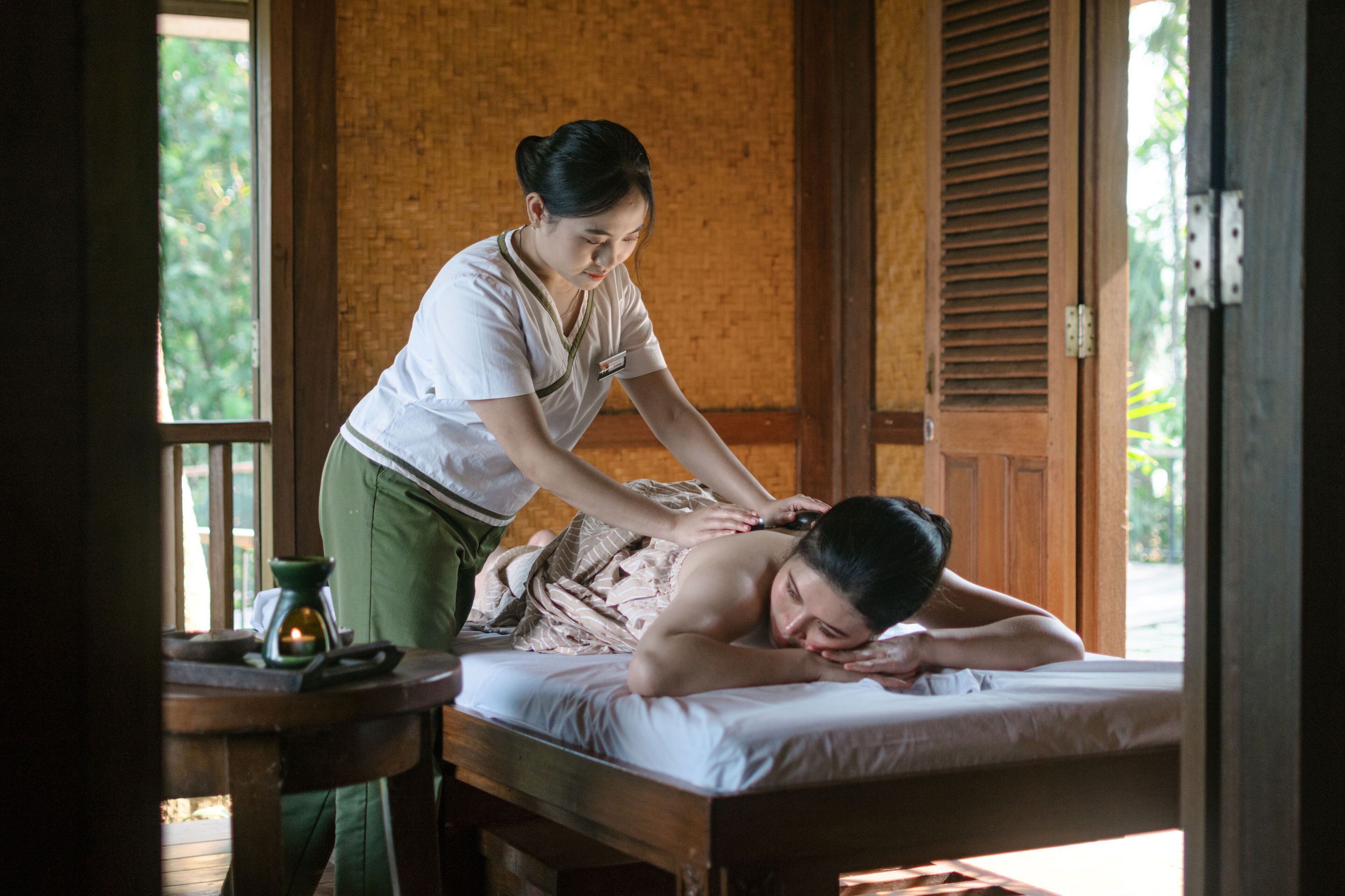 Espace de soins pour les couples, massages