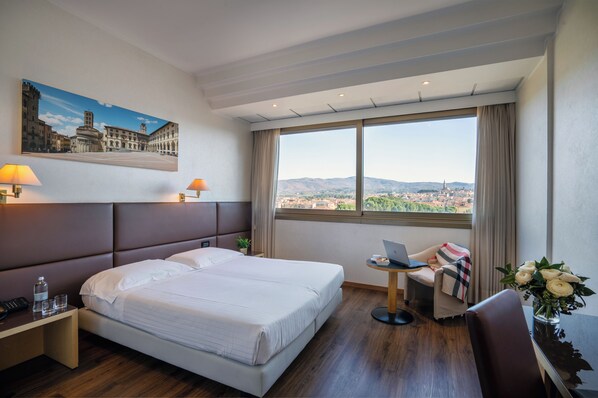 Standard Double or Twin Room | Down comforters, minibar, in-room safe, desk