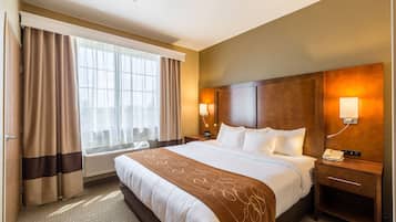 Suite, niet-roken | Een kluis op de kamer, verduisterende gordijnen