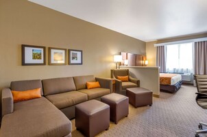 Caja de seguridad en la habitación y cortinas blackout 