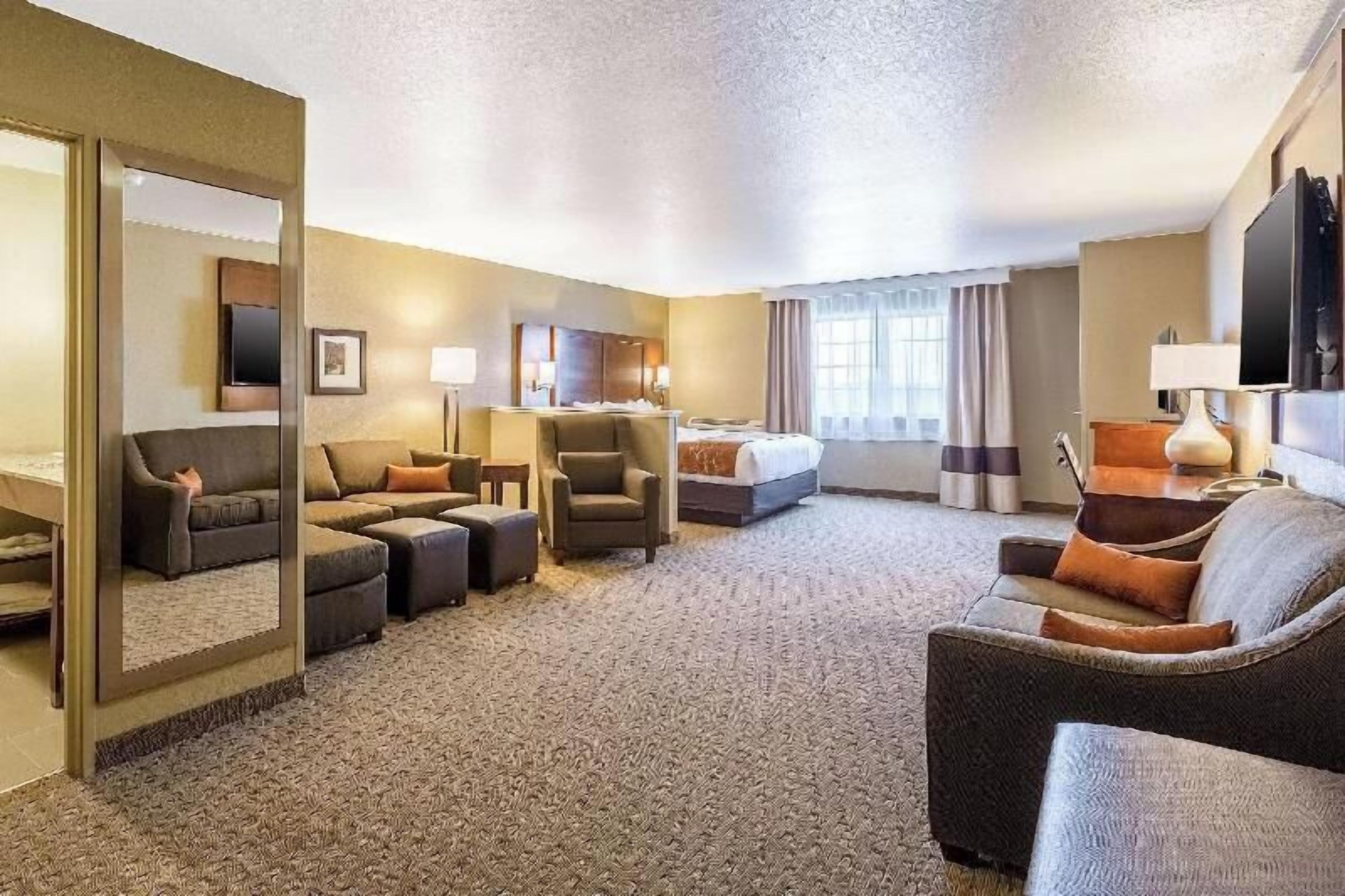 In-room safe, blackout curtains, iron/ironing board, rollaway beds