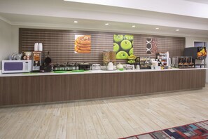 Frokostbuffé er inkludert hver dag