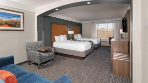 Deluxe Room, 2 Queen Beds, Non Smoking | Premium bedding, pillowtop beds, desk, laptop workspace - La Quinta Inn & Suites by Wyndham Gallup (Gallup)