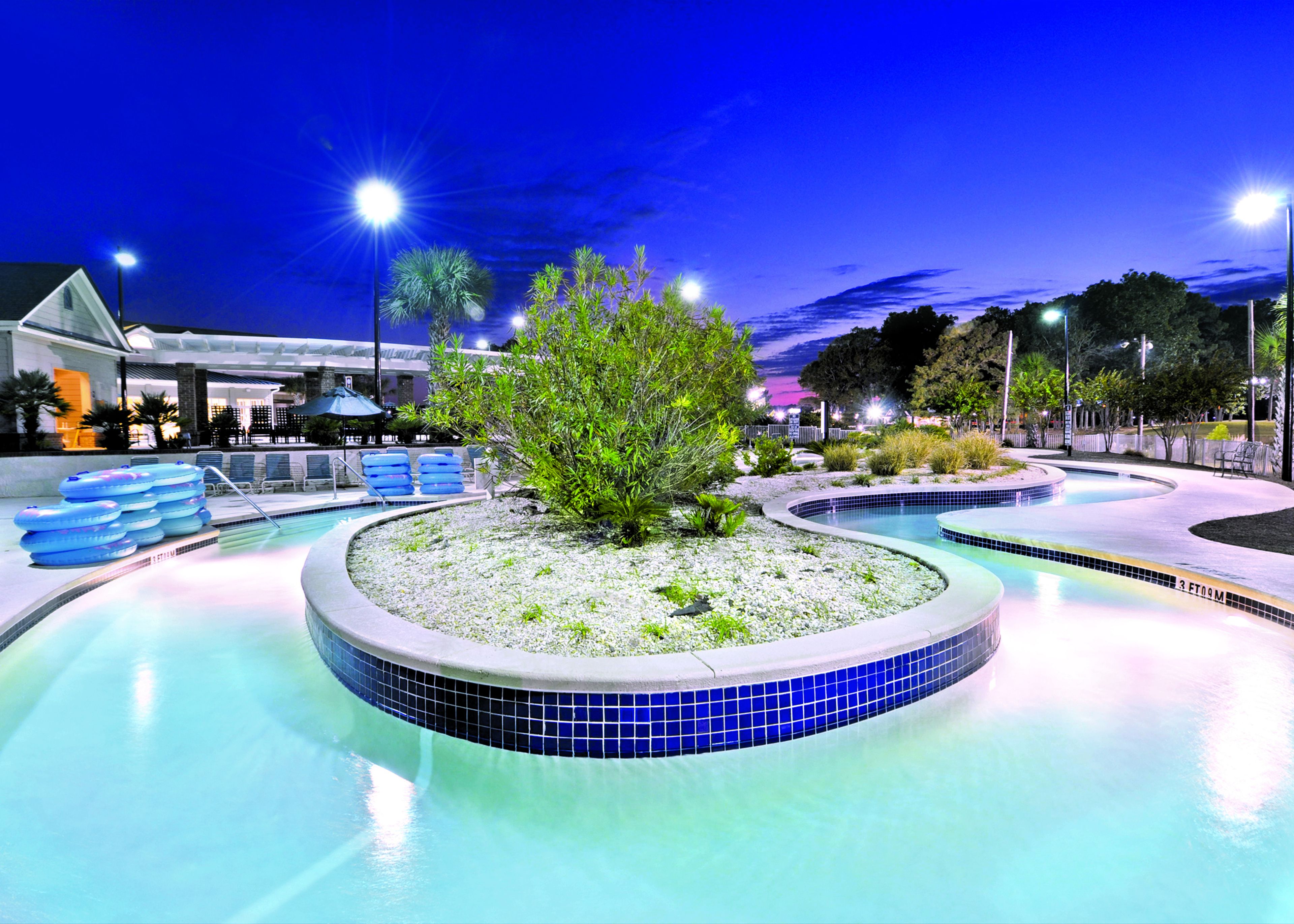 indoor pool, 3 outdoor pools, pool umbrellas, pool loungers