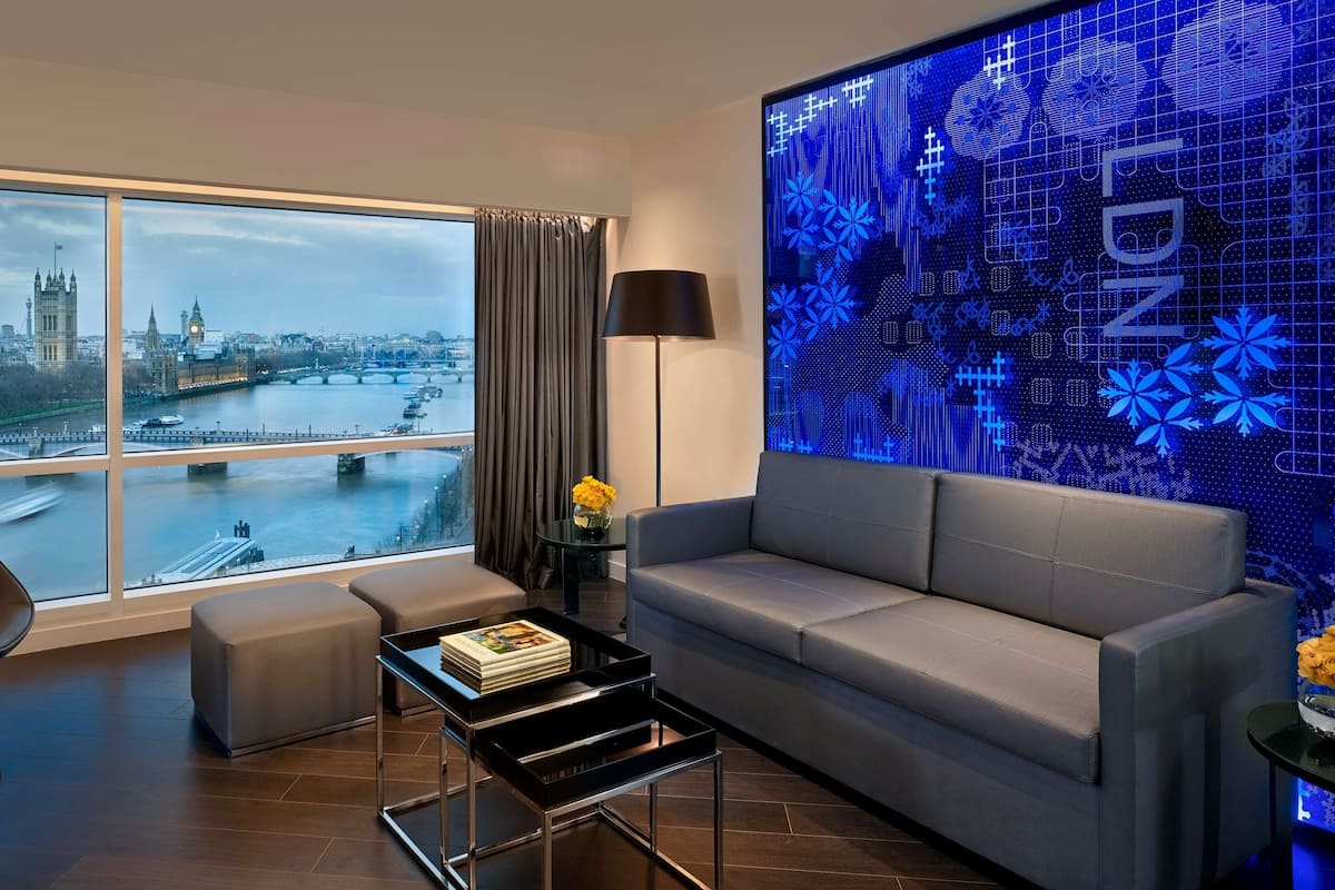 Suite, 1 Bedroom, Balcony, River View | 1 bedroom, hypo-allergenic bedding, minibar, in-room safe