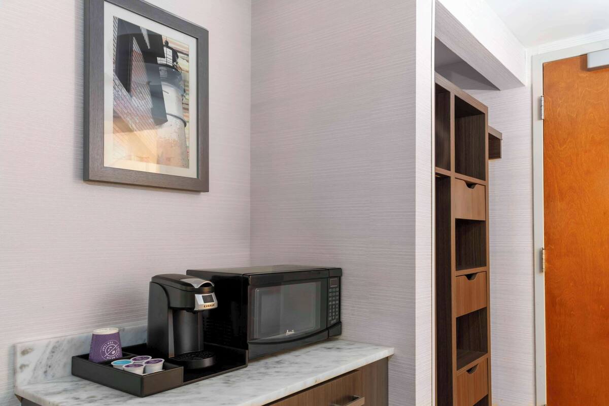 room, 2 queen beds, accessible | in-room safe, desk, iron/ironing board, free cots/infant beds